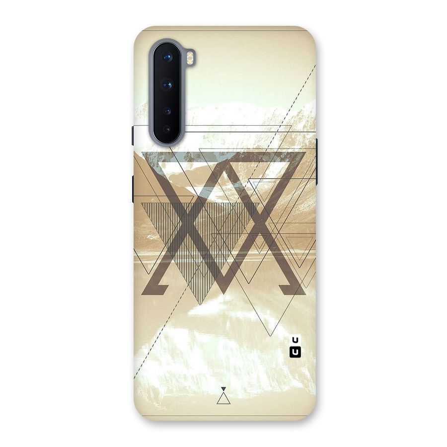 Beige View Back Case for OnePlus Nord