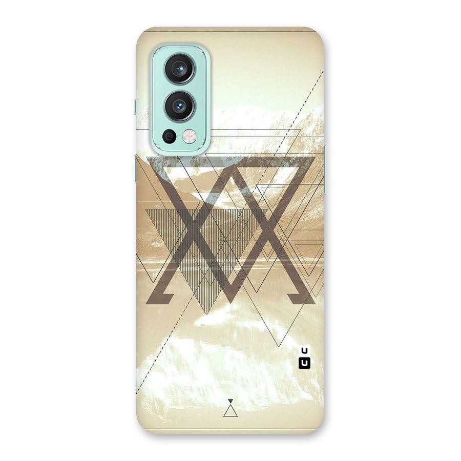 Beige View Back Case for OnePlus Nord 2 5G