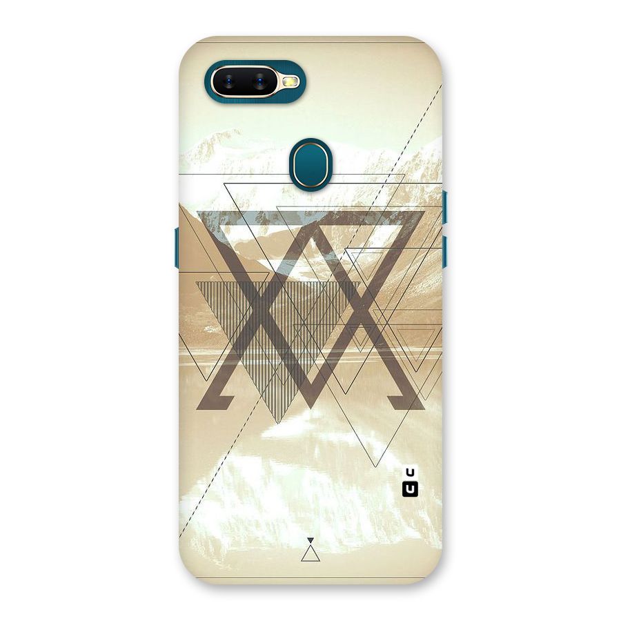 Beige View Back Case for Oppo A11k