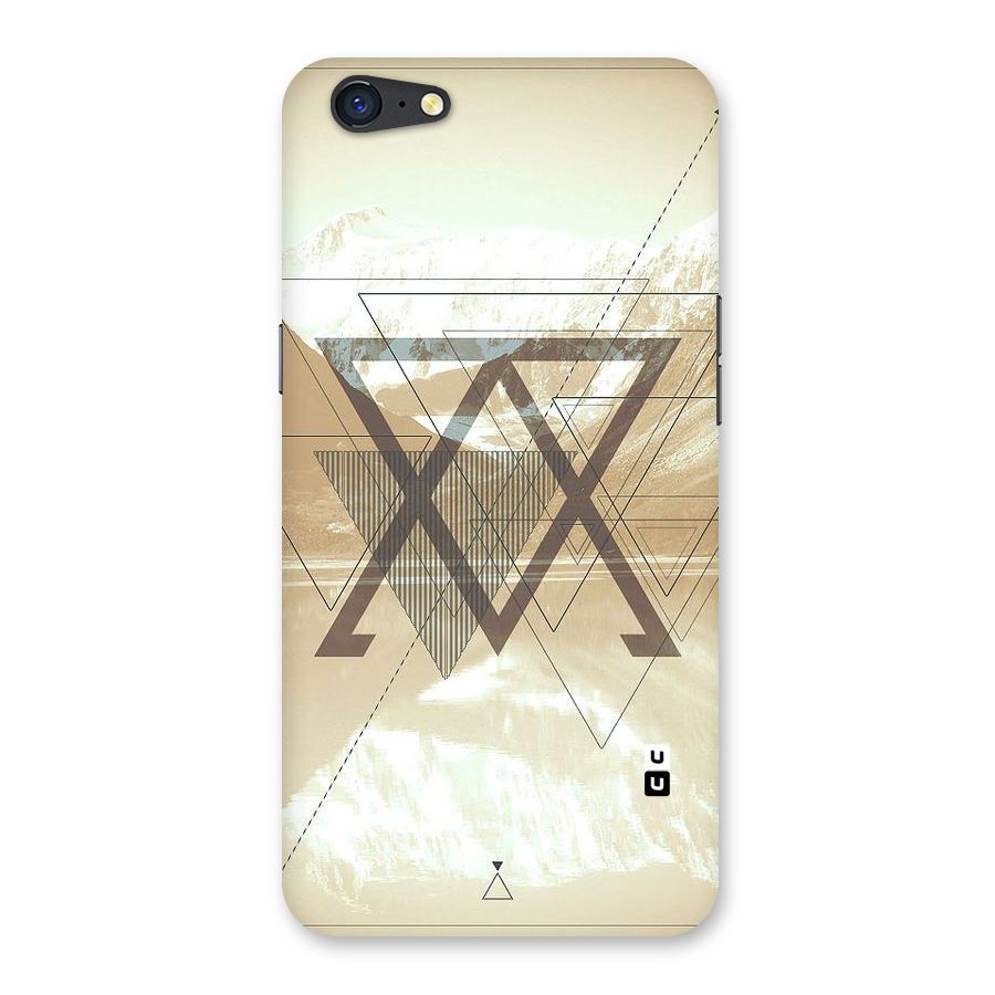 Beige View Back Case for Oppo A71