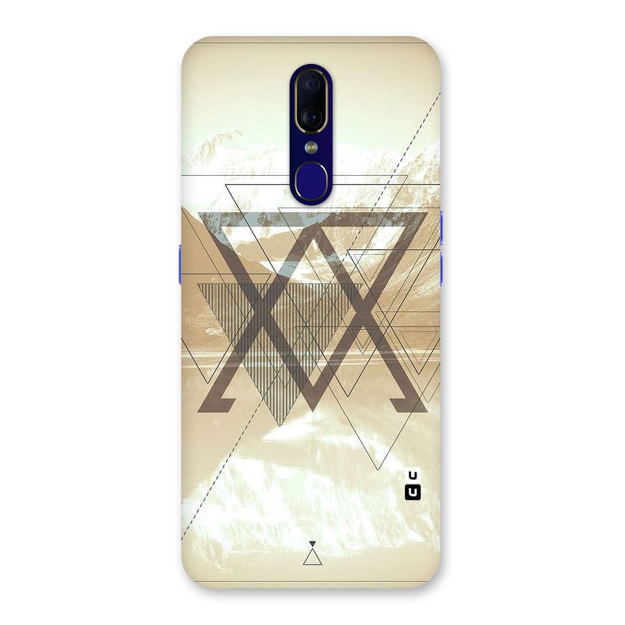 Beige View Back Case for Oppo A9