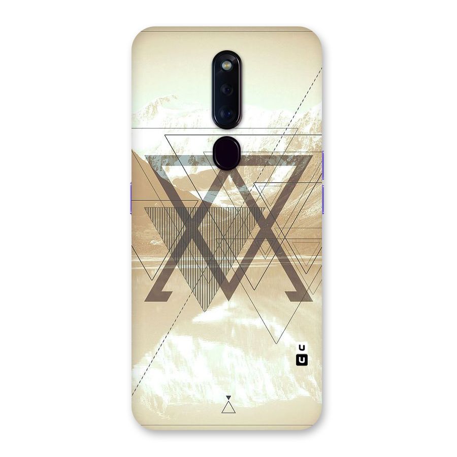 Beige View Back Case for Oppo F11 Pro