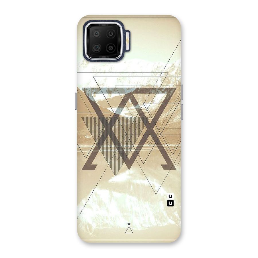 Beige View Back Case for Oppo F17