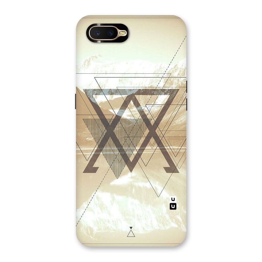 Beige View Back Case for Oppo K1