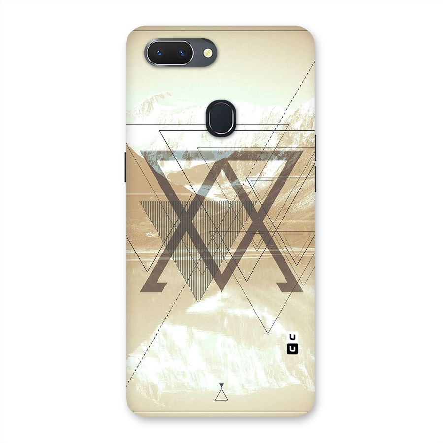 Beige View Back Case for Oppo Realme 2