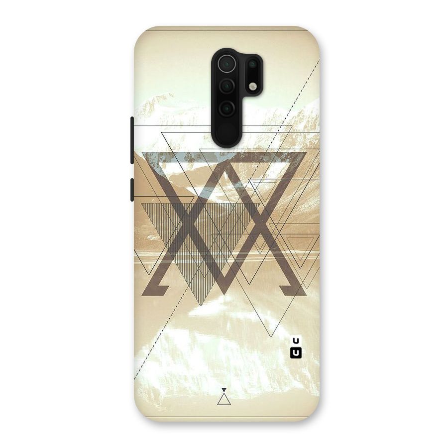 Beige View Back Case for Poco M2