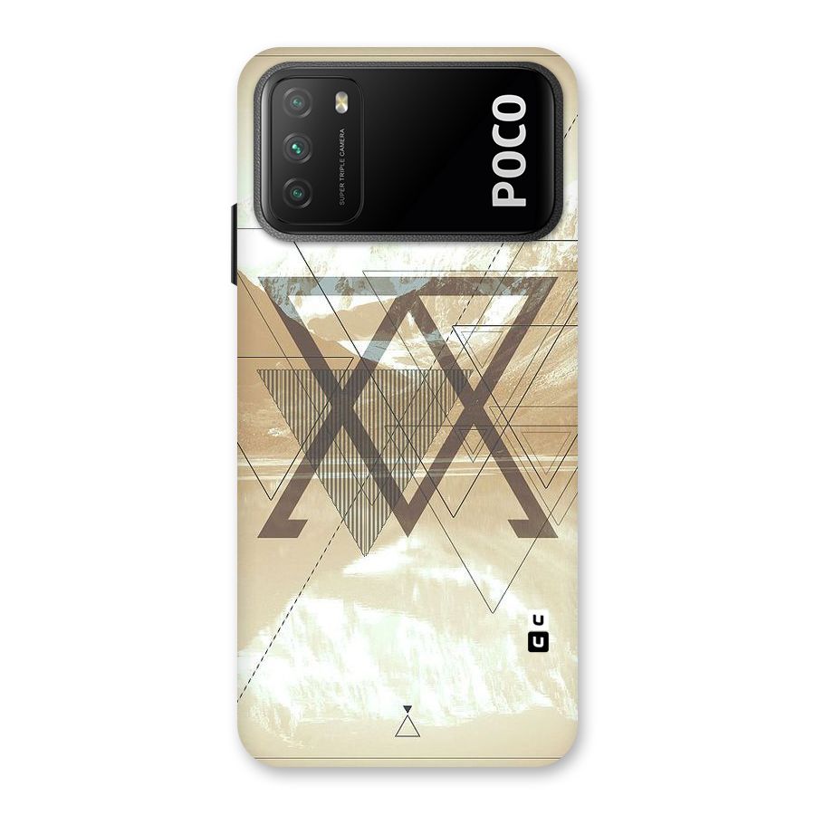Beige View Back Case for Poco M3