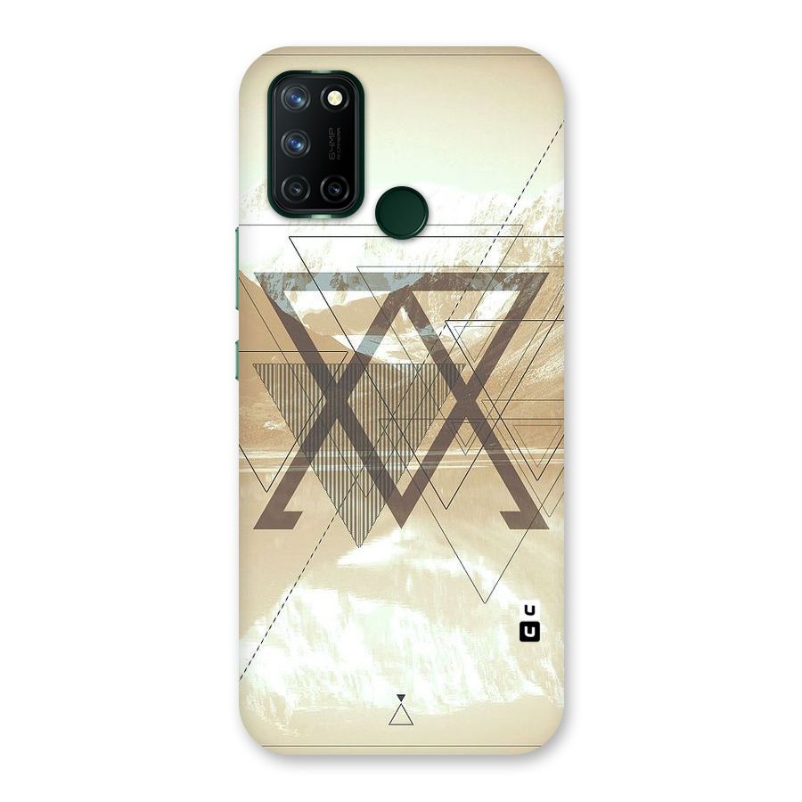 Beige View Back Case for Realme 7i