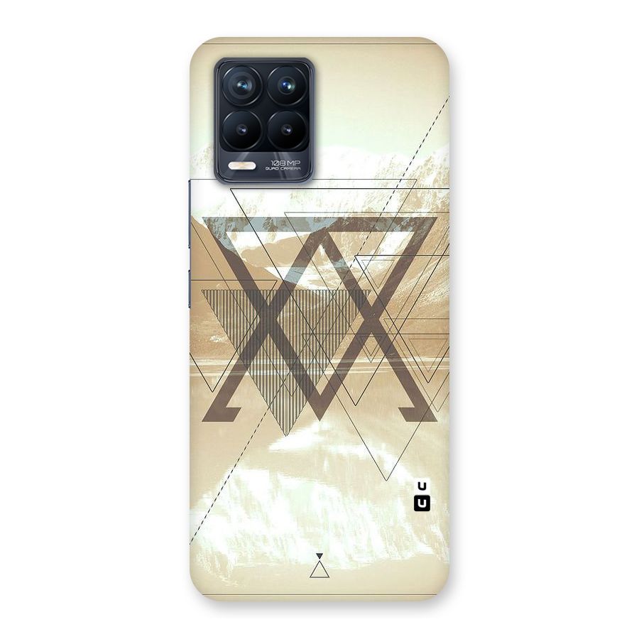 Beige View Back Case for Realme 8 Pro