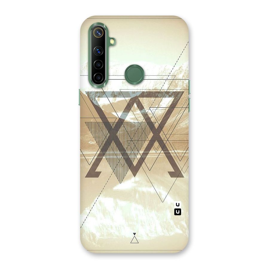 Beige View Back Case for Realme Narzo 10