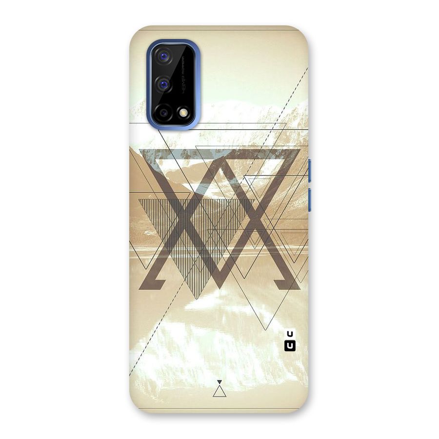 Beige View Back Case for Realme Narzo 30 Pro