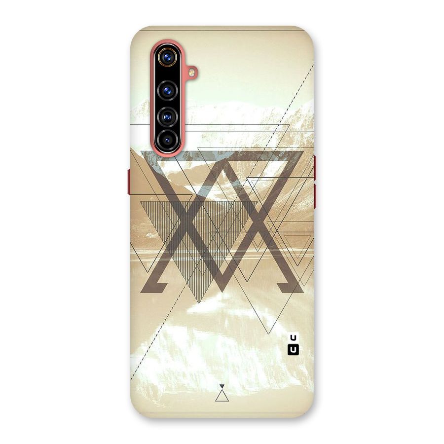Beige View Back Case for Realme X50 Pro