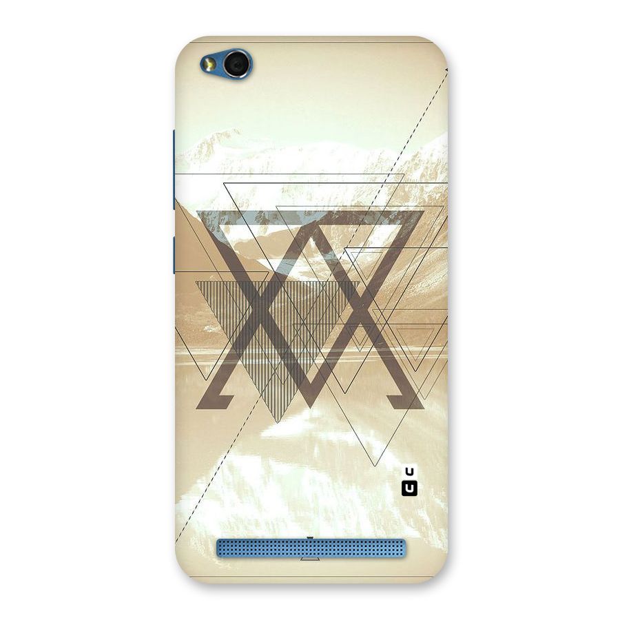 Beige View Back Case for Redmi 5A