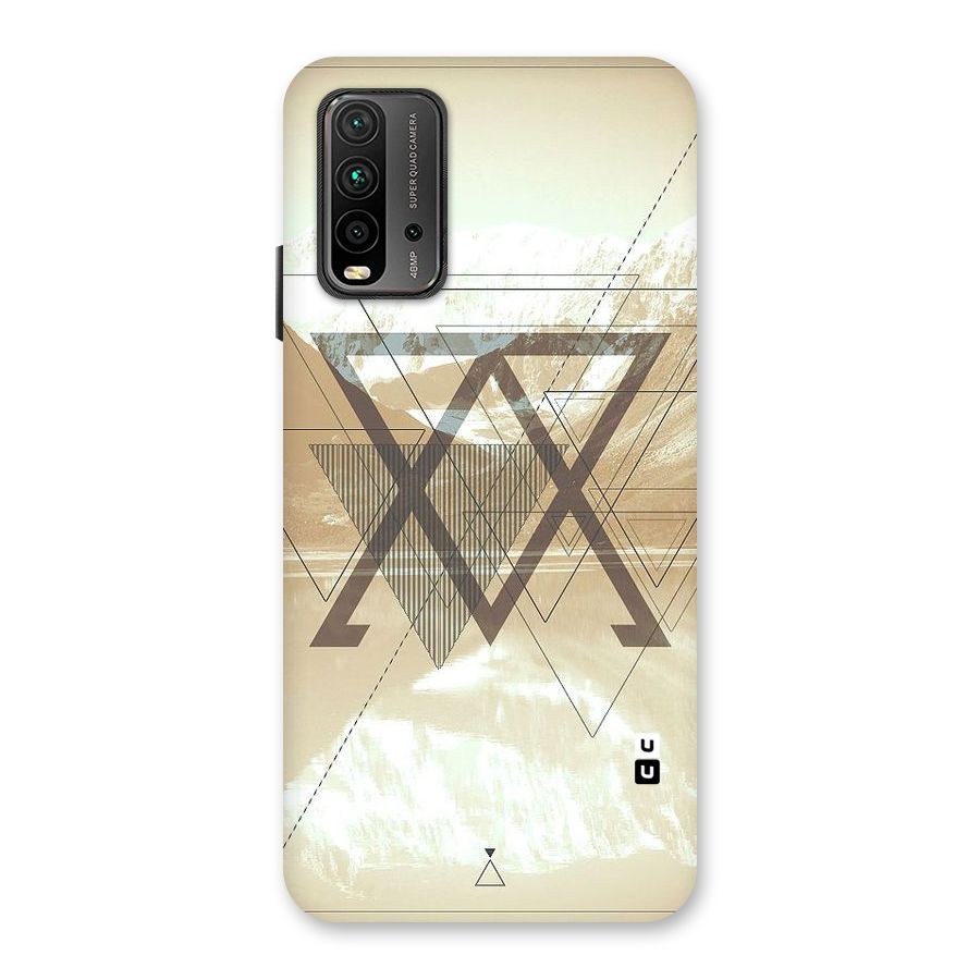 Beige View Back Case for Redmi 9 Power
