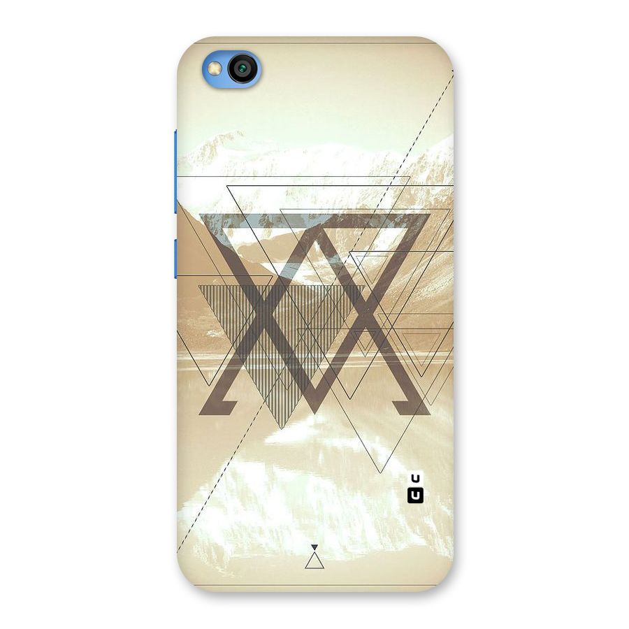 Beige View Back Case for Redmi Go