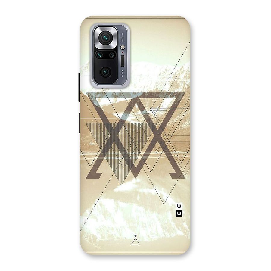 Beige View Back Case for Redmi Note 10 Pro