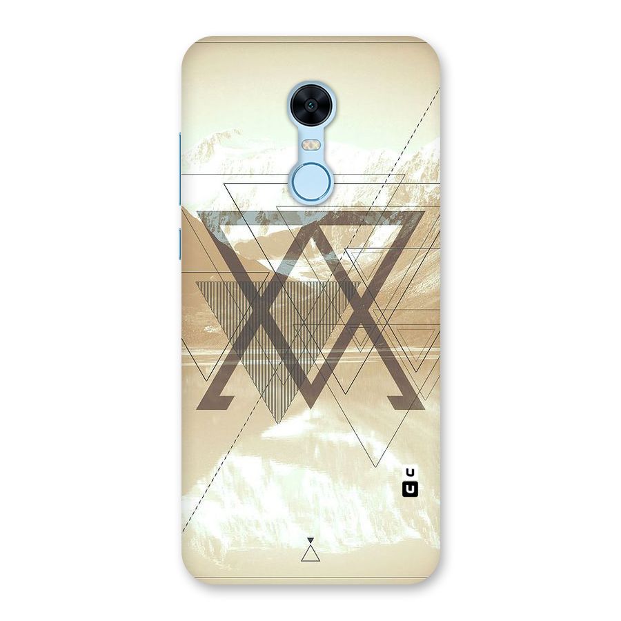 Beige View Back Case for Redmi Note 5