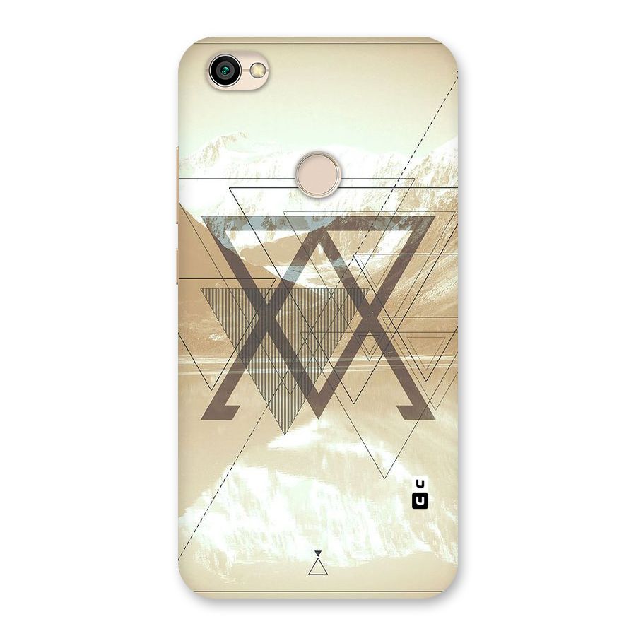 Beige View Back Case for Redmi Y1 2017