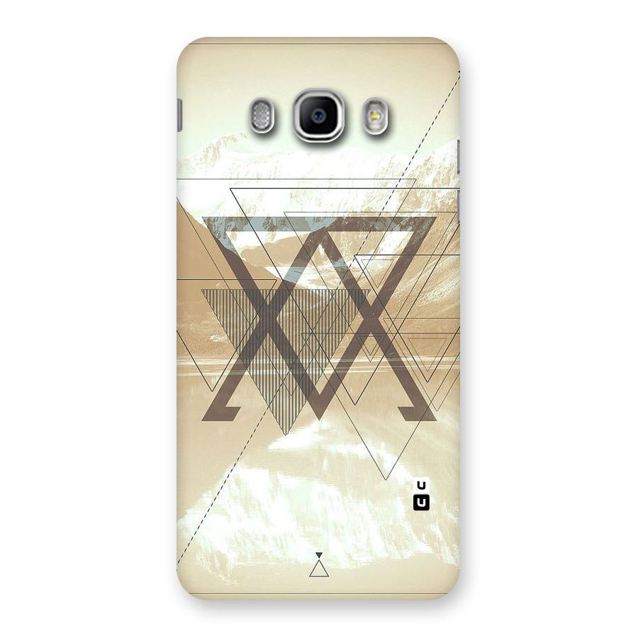Beige View Back Case for Samsung Galaxy J5 2016