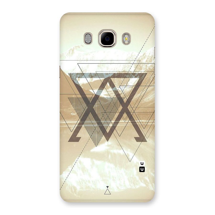 Beige View Back Case for Samsung Galaxy J7 2016