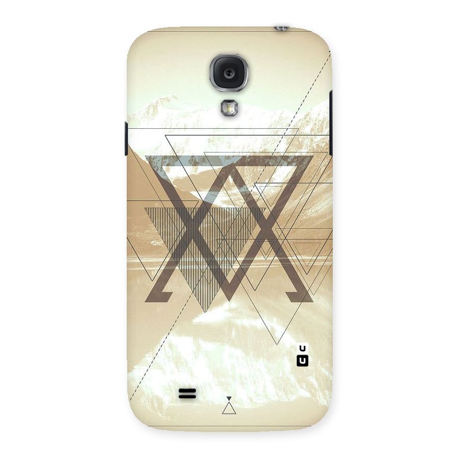 Beige View Back Case for Samsung Galaxy S4