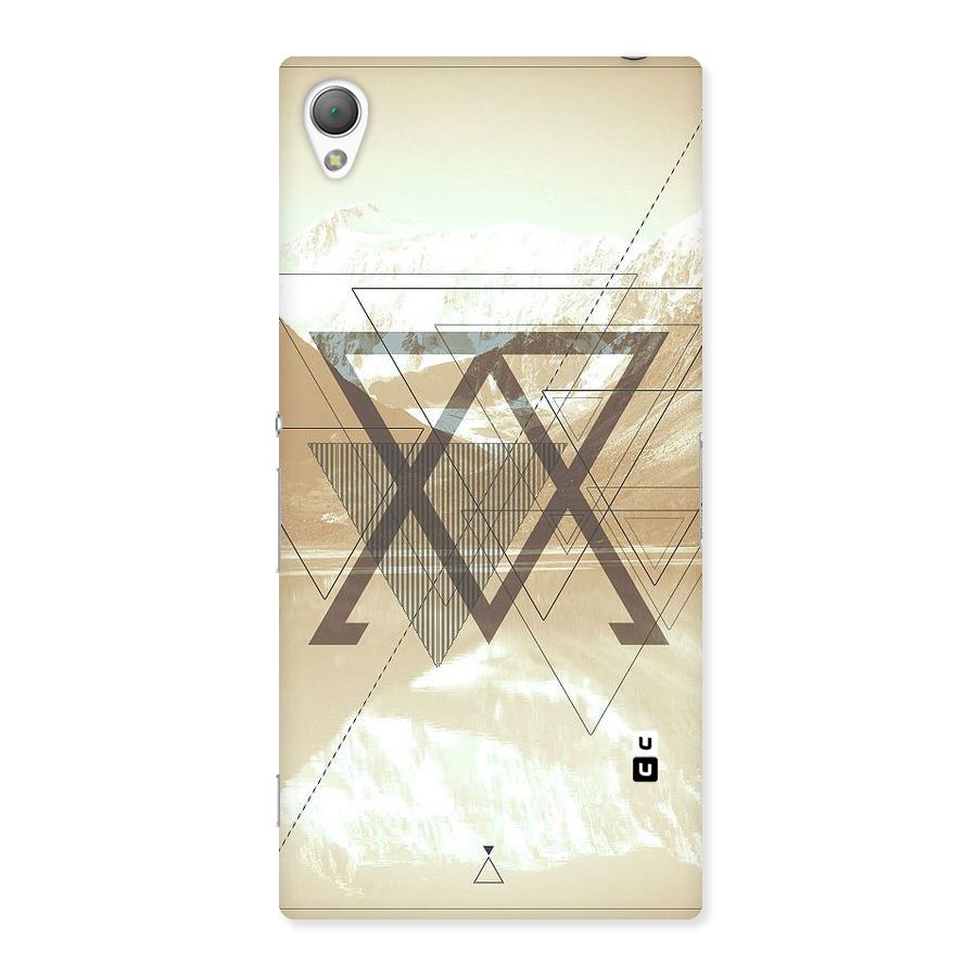 Beige View Back Case for Sony Xperia Z3