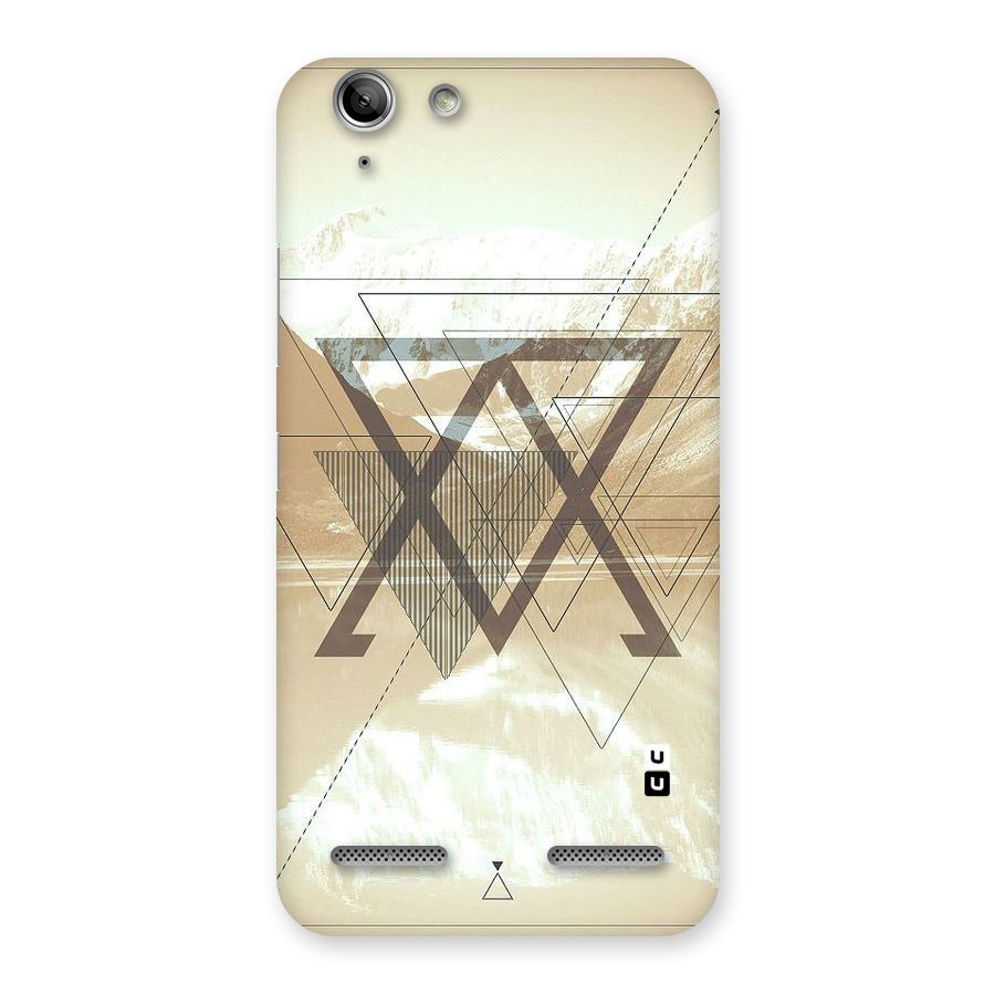 Beige View Back Case for Vibe K5