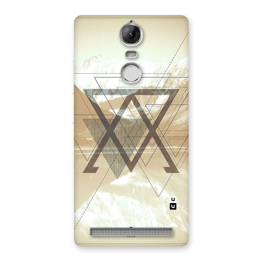 Beige View Back Case for Vibe K5 Note