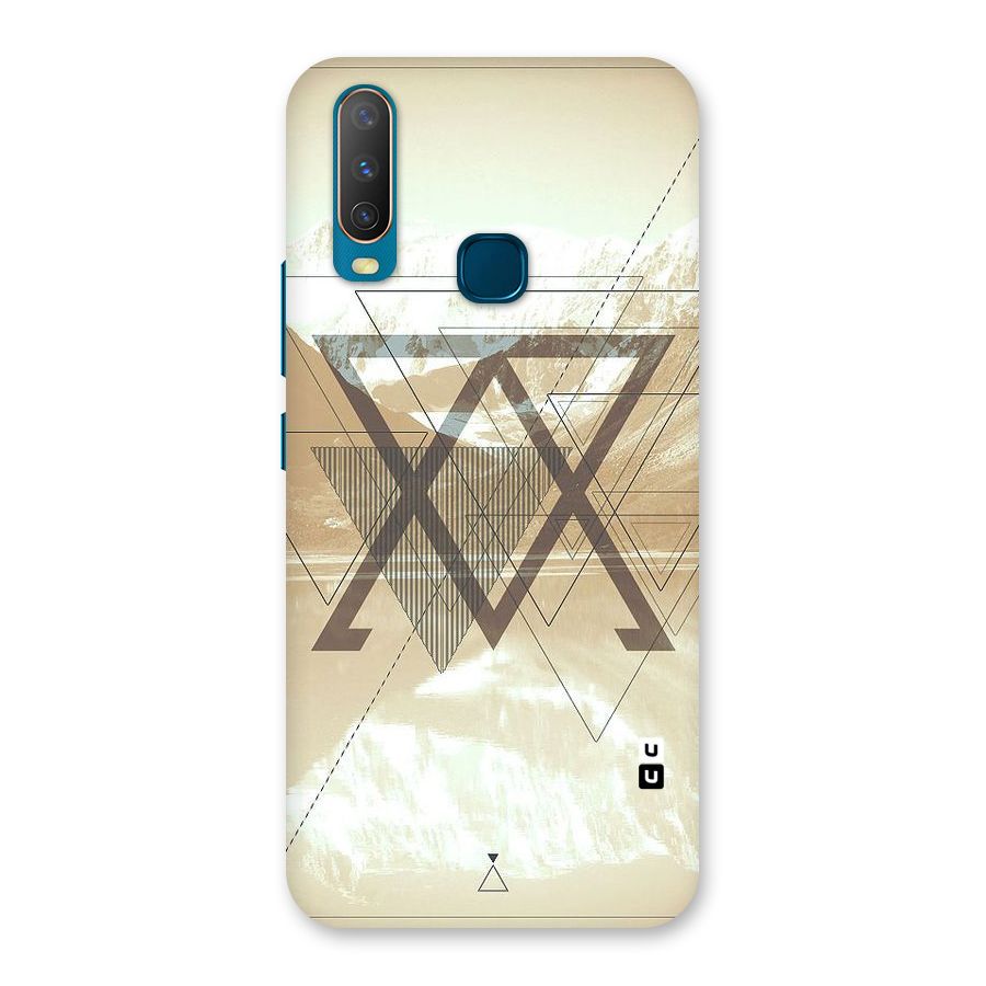 Beige View Back Case for Vivo Y11