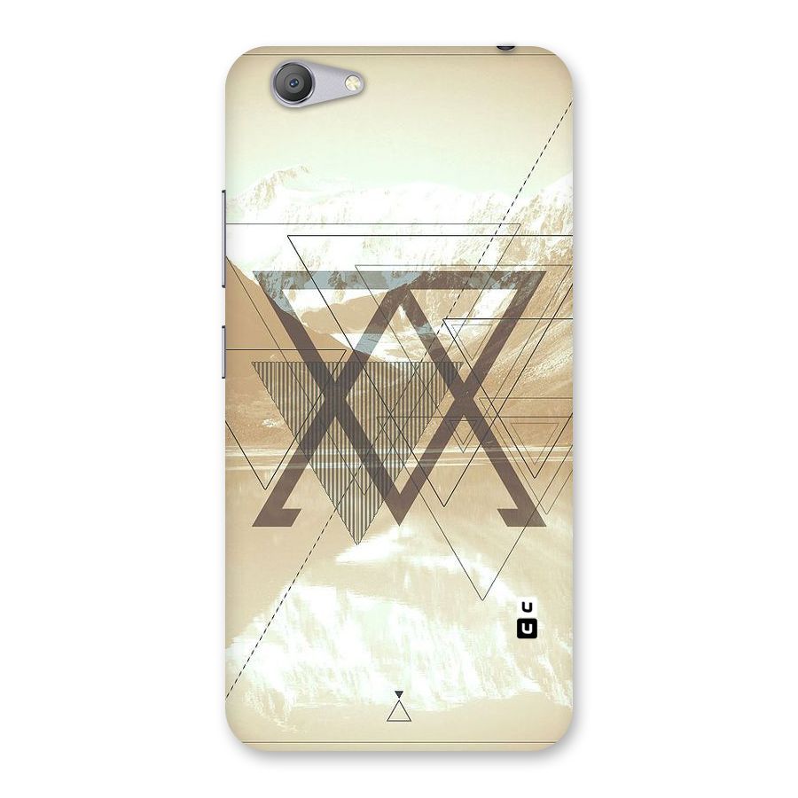 Beige View Back Case for Vivo Y53