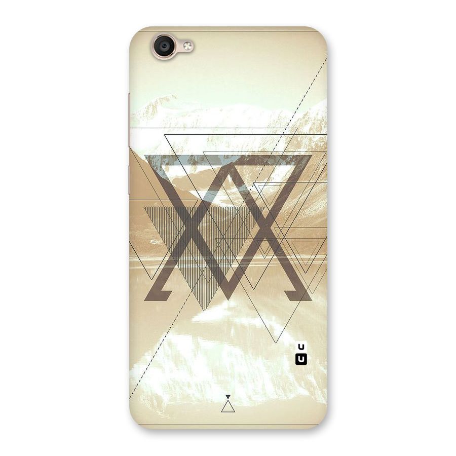 Beige View Back Case for Vivo Y55s