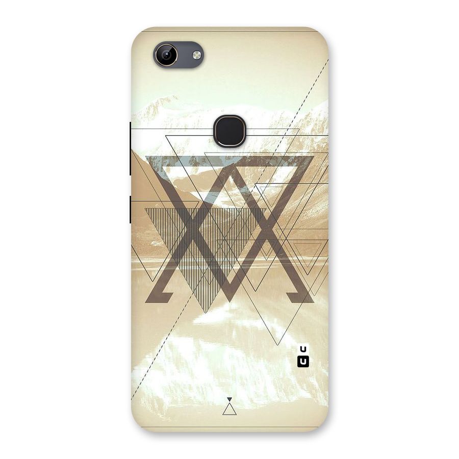 Beige View Back Case for Vivo Y81