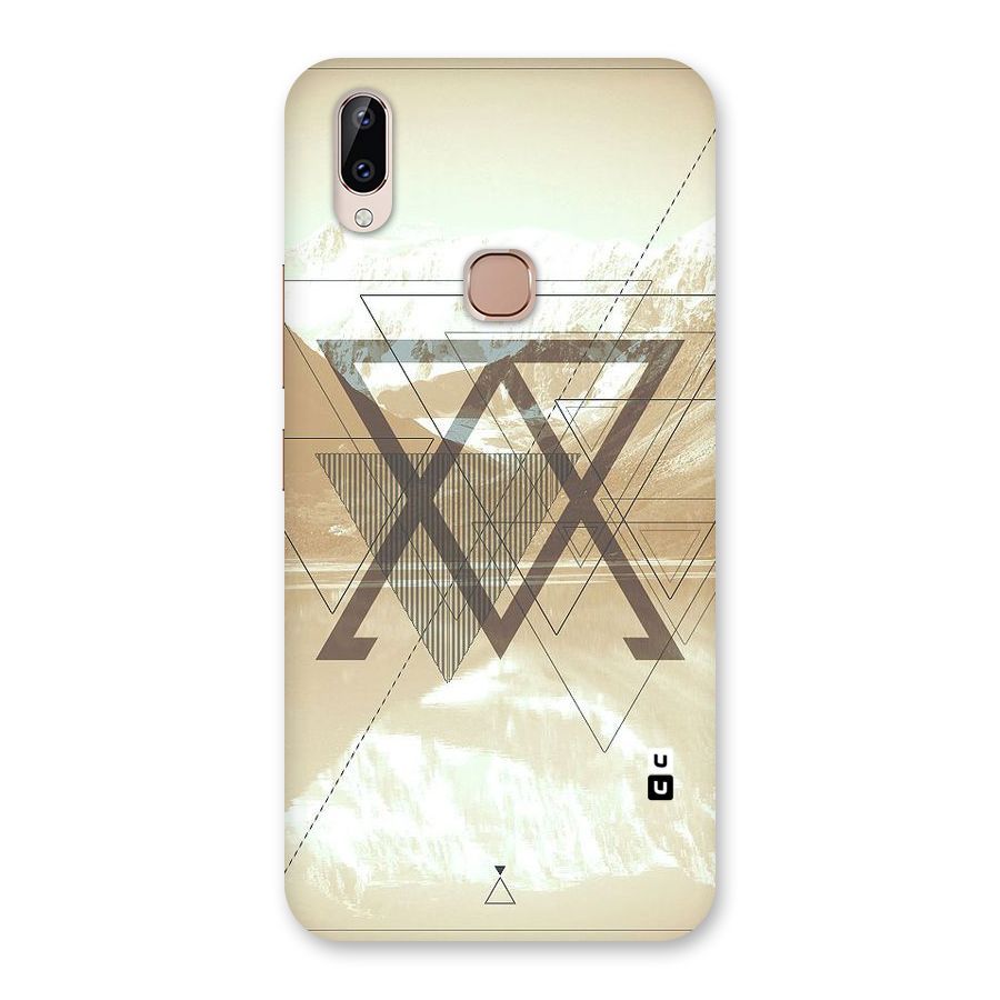 Beige View Back Case for Vivo Y83 Pro