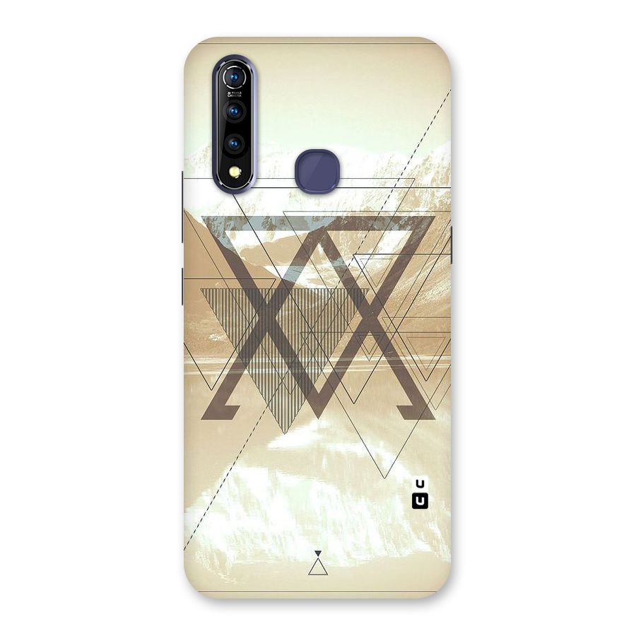 Beige View Back Case for Vivo Z1 Pro