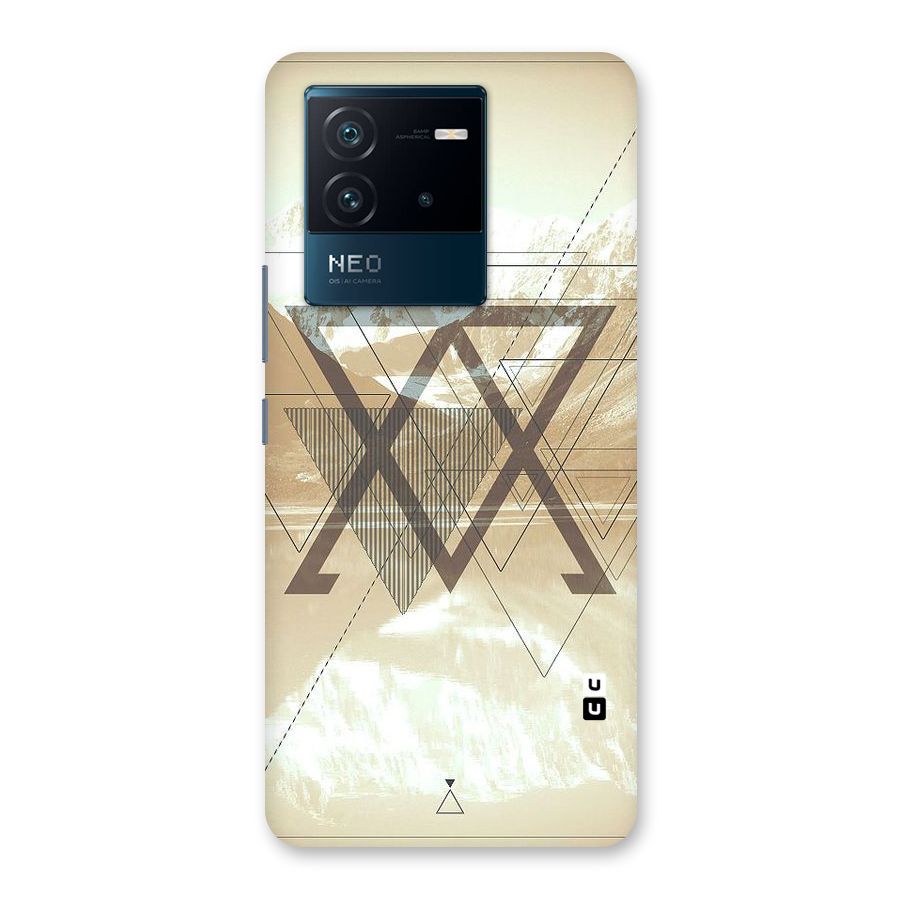 Beige View Back Case for Vivo iQOO Neo 6 5G