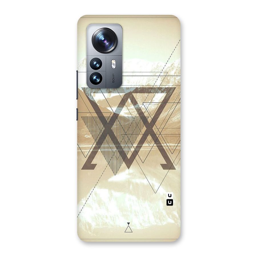 Beige View Back Case for Xiaomi 12 Pro