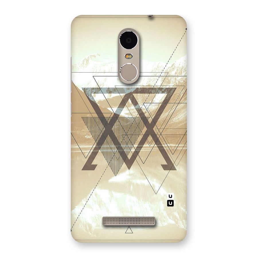 Beige View Back Case for Xiaomi Redmi Note 3