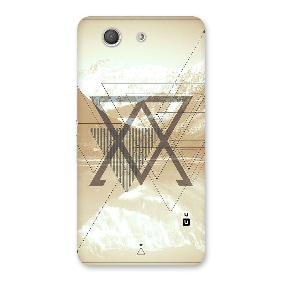 Beige View Back Case for Xperia Z3 Compact