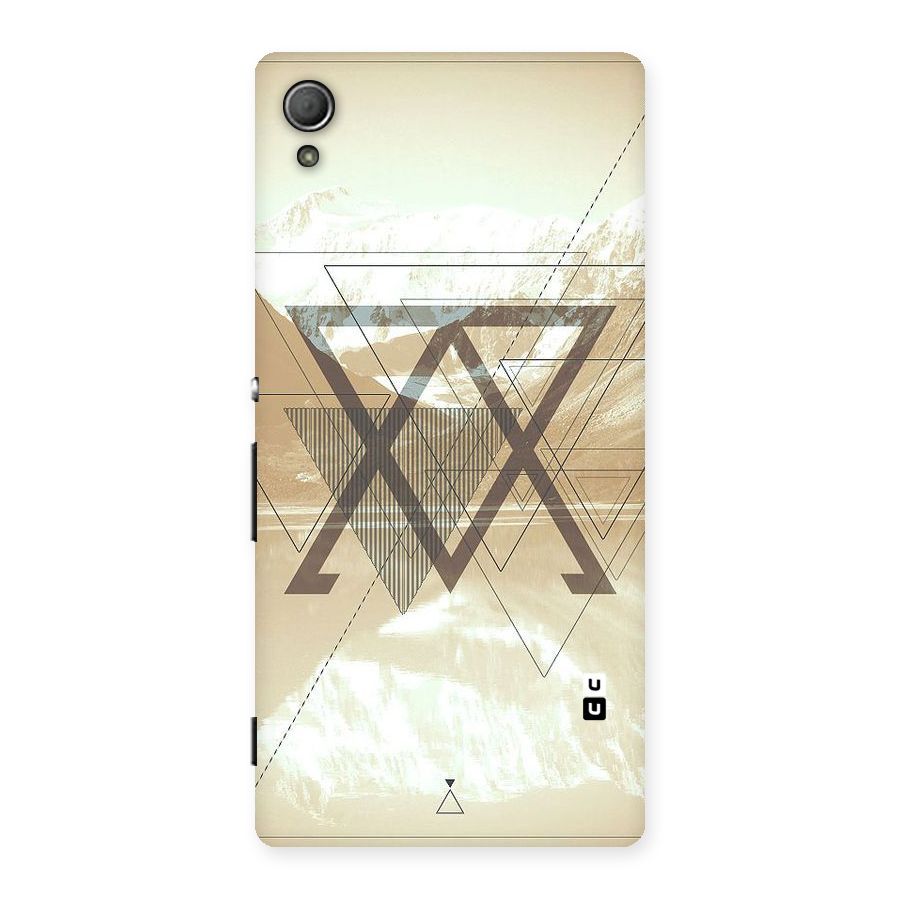 Beige View Back Case for Xperia Z3 Plus