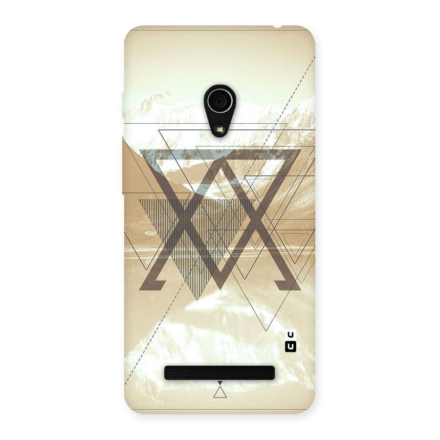 Beige View Back Case for Zenfone 5