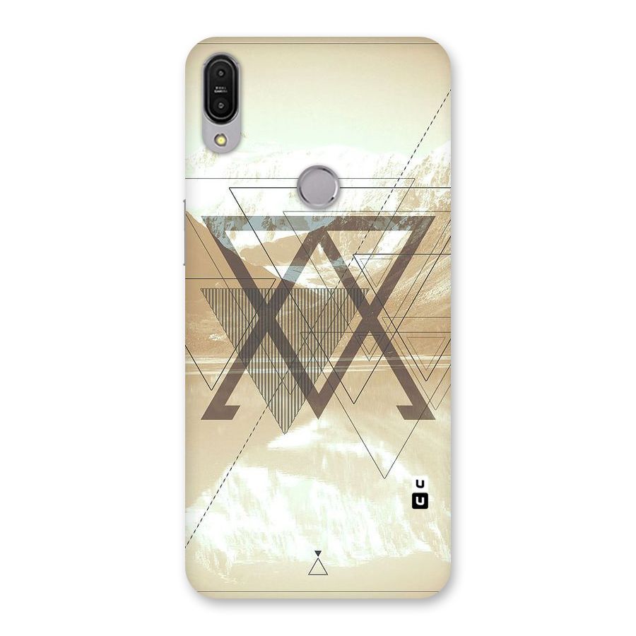Beige View Back Case for Zenfone Max Pro M1
