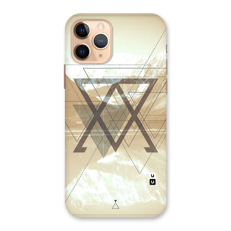 Beige View Back Case for iPhone 11 Pro