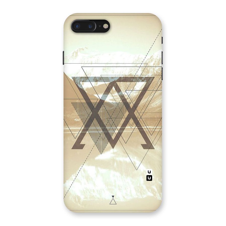 Beige View Back Case for iPhone 7 Plus