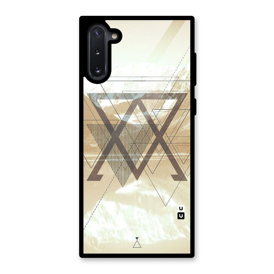 Beige View Glass Back Case for Galaxy Note 10