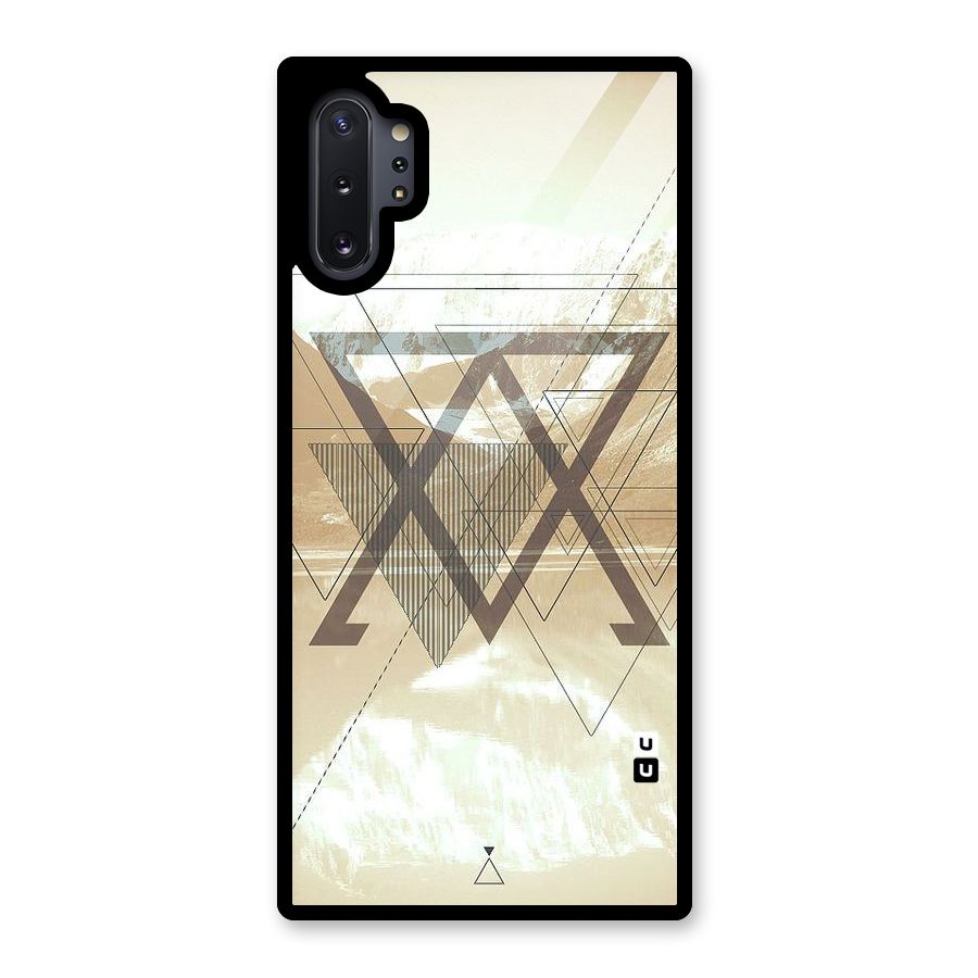 Beige View Glass Back Case for Galaxy Note 10 Plus