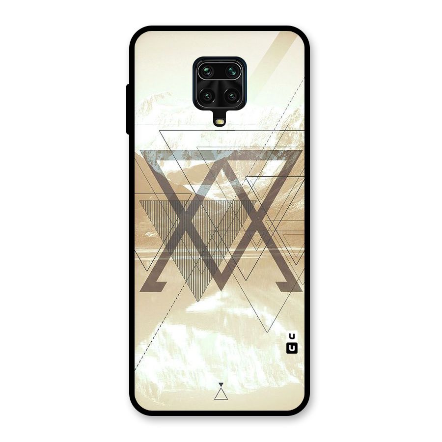 Beige View Glass Back Case for Redmi Note 10 Lite