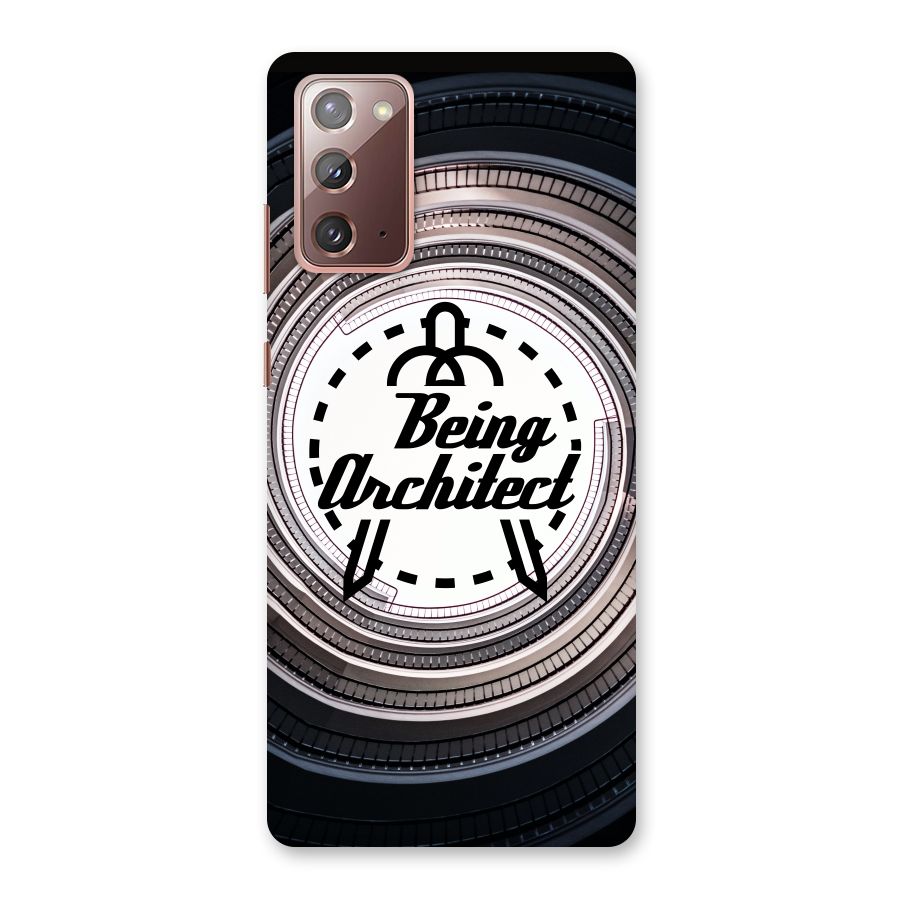 Being Architect Back Case for Galaxy Note 20