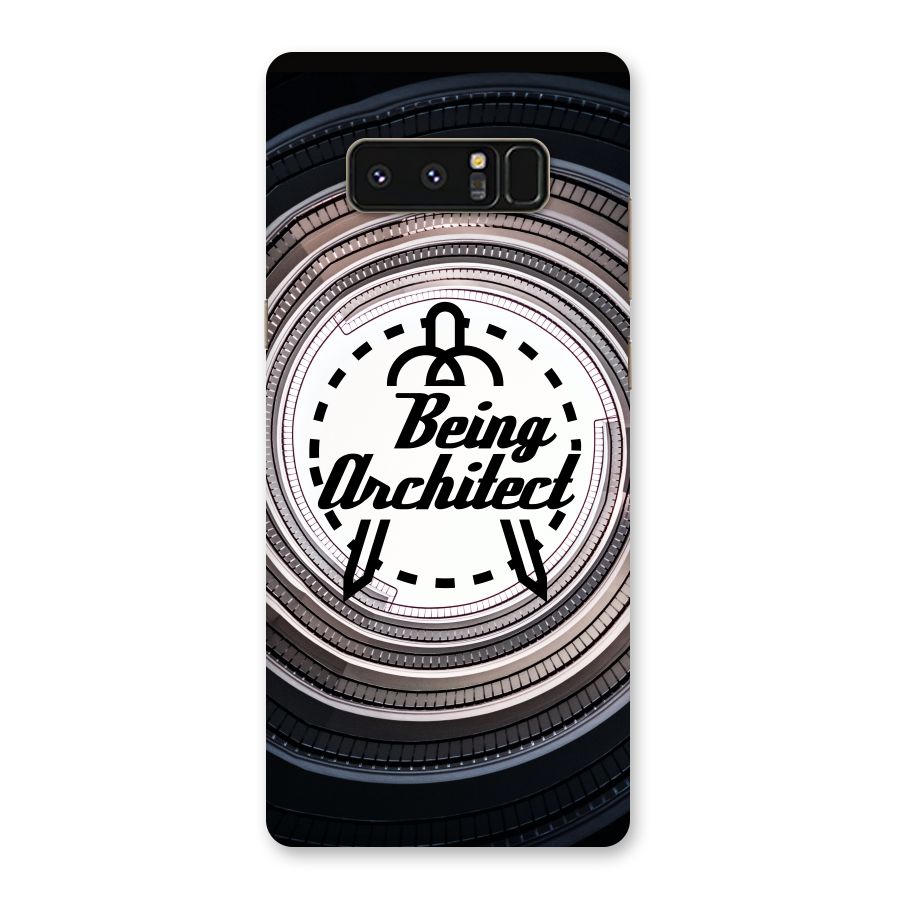 Being Architect Back Case for Galaxy Note 8