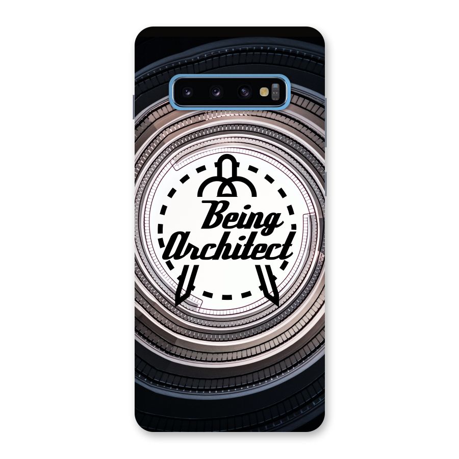 Being Architect Back Case for Galaxy S10 Plus