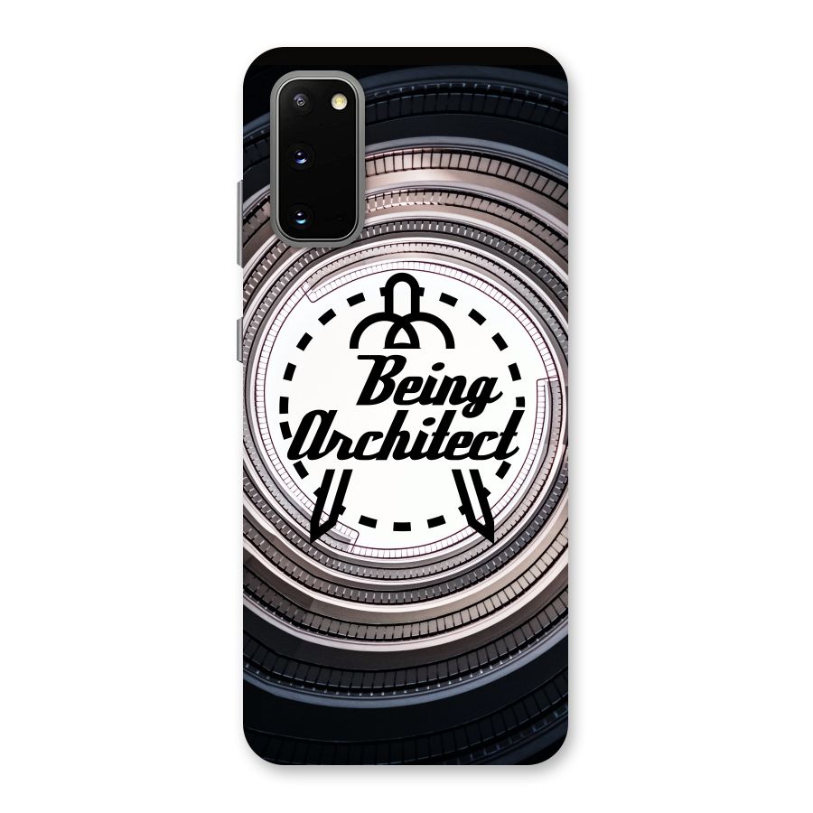 Being Architect Back Case for Galaxy S20